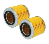 vhbw Lot de 2x filtres à cartouche compatible avec Kärcher NT 80/1 B1 M, NT 80/1 B1 MS aspirateur - Filtre plissé