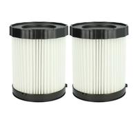 vhbw Lot de 2x filtres à cartouche remplacement pour Fein 31324000192 pour aspirateur - Filtre plissé, papier / plastique