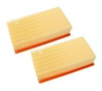 vhbw Lot de 2x filtres plissé plat compatible avec Festool CTL 22 E, CTL 33 E/LE aspirateur sec/humide, aspirateur - Élément filtrant