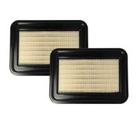 vhbw Lot de 2x filtres plissé plat remplacement pour Nilfisk 107413540 pour aspirateur - Élément filtrant