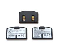 vhbw 3X Batterie Compatible avec Sennheiser Set 55 TV, Set 820, Set 820 S, Set 500, Set 50 TV Casque Audio, écouteurs sans Fil (60mAh, 2,4V, NiMH)