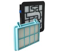 vhbw Lot de 3 filtres compatible avec Philips PowerPro Compact FC9332/09, FC9333/07 aspirateur - filtre HEPA, filtre protection moteur, filtre mousse