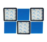 vhbw Lot de 3 filtres compatible avec Philips PowerPro Compact FC9351/01, FC9352/01, FC9350/71 aspirateur - filtre combiné mousse + moteur