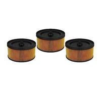 vhbw Lot de 3x filtres à cartouche compatible avec Kärcher WD 5.200 MP, WD 5.220 MP, WD 5.260, WD 5.270 aspirateur à sec ou humide - Filtre plissé