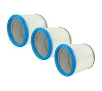 vhbw Lot de 3x filtres à cartouche compatible avec Renfert Cyclone aspirateur - Filtre plissé