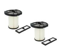 vhbw Lot de 4 filtres compatible avec Dirt Devil Centrixx M3882-5, M3882-4, M3882-3, M3882-2, M3882-7, M3882-6, M3882-1, M3882-0 aspirateur