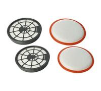 vhbw Lot de 4 filtres compatible avec Dirt Devil Ultima, Pick Up Power Pet, Ultima Power Parquet aspirateur - filtre d'échappement, filtre protection moteur