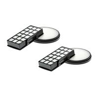 vhbw Lot de 4 filtres compatible avec Rowenta Green Force Cyclonic Effitech RO7C66EA aspirateur - filtre pré-moteur, filtre EPA