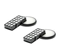 vhbw Lot de 4 filtres compatible avec Rowenta Silence Force Animal Care Pro RO6457EA aspirateur - filtre pré-moteur, filtre EPA