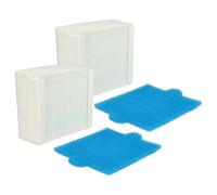 vhbw Lot de 4 filtres compatible avec Thomas Twin XT, Vestfalia XT aspirateur - filtre spécial hygiène, préfiltre spécial hygiène