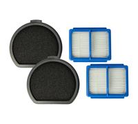 vhbw Lot de 4 filtres remplacement pour AEG 90027737200, 900923092 pour aspirateur - filtre principal, préfiltre