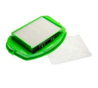 vhbw Lot de 4 pièces filtres/pinceau compatible avec Tefal TW2759EA/4Q0 aspirateur