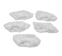 vhbw Lot de 5 Lingettes (couverture en tissu éponge) pour Kärcher SC 4.100 C, SC 4.100 CB, SC 5.800 C, SC 5.800 CB, SC 6.800 C balai vapeur