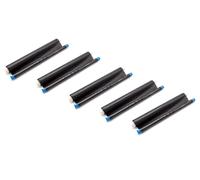 vhbw Lot de 5 rubans thermique compatible avec Panasonic KX-FC 225 imprimante fax - Rouleaux de transfert thermique 30 m sans puce
