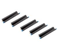 vhbw Lot de 5 rubans thermique compatible avec Panasonic KX-FC 255 imprimante fax - Rouleaux de transfert thermique 30 m sans puce
