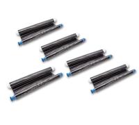 vhbw Lot de 5 rubans thermique compatible avec Panasonic KX FP 245, KX FP 248 imprimante fax - Rouleaux de transfert thermique 35 m sans puce