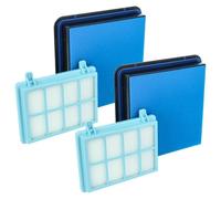 vhbw 2x filtre HEPA, 2x filtre protection moteur, 2x filtre mousse compatible avec Philips Marathon Compact FC9332/07, FC9331/07 aspirateur