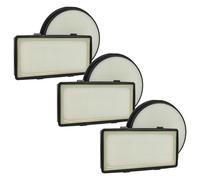 vhbw Lot de 6 filtres compatible avec Rowenta RO7611EA/410, RO7623EA/410, RO7631EA/411 aspirateur - filtre d'échappement, préfiltre