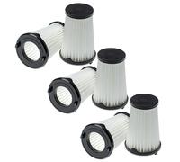 vhbw Lot de 6x filtres à cartouche compatible avec Electrolux EER77SSM, EER79SWM, EER7ALLRGY, EER7ANIMAL, EER7GREEN, EL2115A - Filtre plissé