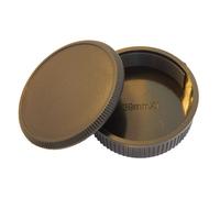 vhbw Lot de bouchons pour objectif compatible avec Dallmeier appareil photo - Cache arrière et de boîtier noir