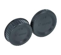 vhbw Lot de Bouchons pour Objectif Compatible avec Nikon D800E