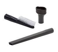 vhbw Lot de buses avec 3 pièces compatible avec Bosch UniversalVac 15, EasyVac 3, AdvancedVac 20 aspirateur - 35 mm noir / blanc