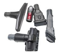 vhbw Lot de buses avec 5 pièces compatible avec Dyson Gen5, Gen5detect aspirateur - noir / gris / rouge