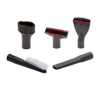 vhbw Lot de buses avec 5 pièces remplacement pour Bosch 2 609 256 F25 pour aspirateur - 35 mm gris / rouge / blanc