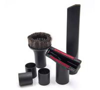 vhbw Lot de buses avec 6 pièces compatible avec Dirt Devil aspirateur - 32 mm / 35 mm noir