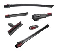 vhbw Lot de buses d'aspirateur avec 6 pièces compatible avec Dyson V8, V7, V15 Detect Complete, gris