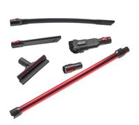 vhbw Lot de buses d'aspirateur avec 6 pièces compatible avec Dyson V8, V7, V15 Detect Complete, rouge