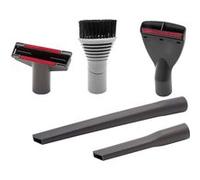 vhbw Lot de buses et brosses pour nettoyage de voiture avec 5 pièces compatible avec Kärcher BV 111, BV 5/1, BV 5/1 BP, T 10/1, T 10/1 Adv aspirateur G