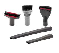 vhbw Lot de buses et brosses pour nettoyage de voiture avec 5 pièces compatible avec Kärcher BV 111, BV 5/1, BV 5/1 BP, T 10/1, T 10/1 Adv aspirateur G