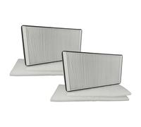 vhbw Lot de filtres Compatible avec Helios KWL EC 450 ECO, 450 Pro, 450 W, 500 ECO, 500 Pro, 500 W Appareil de Ventilation - Filtre à air (6 pcs)