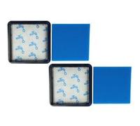 vhbw 2x filtre combiné mousse + moteur compatible avec Philips PowerPro Compact FC9329/19, FC9329/09, FC9330/09, FC9331/07 aspirateur