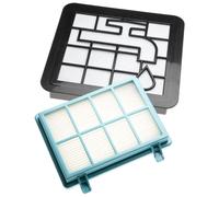 vhbw Lot de filtres compatible avec Philips PowerPro Compact FC9332/07, FC9332/09, FC9333/07 aspirateur - 3x filtres