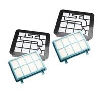 vhbw Lot de filtres compatible avec Philips PowerPro Compact FC9351/01, FC9352/01, FC9353/01 aspirateur - 6x filtres