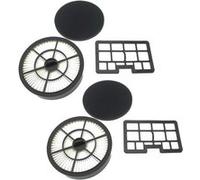 vhbw 2x filtre d'échappement, 2x filtre combiné HEPA+mousse remplacement pour Privileg 177190, 457630, 364336, 725213 pour aspirateur