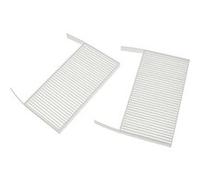 vhbw Lot de filtres compatible avec Wernig ComfoAir 70 appareil de ventilation - Filtre à air G4 / F7 (2 pcs), Blanc G