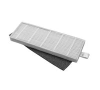 vhbw Lot de filtres compatible avec Zaco A4, A4s, A6, A6s aspirateur-robot - 2x filtres de rechange (filtre HEPA, filtre en mousse)
