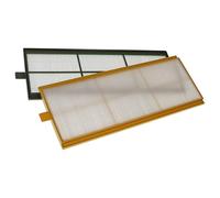 vhbw Lot de filtres Compatible avec Zehnder ComfoAir 550 Appareil de Ventilation - Filtre à air G4 / F7 (2 pcs), Blanc/Jaune/Vert