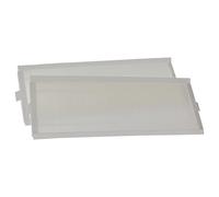 vhbw Lot de filtres Compatible avec Zehnder ComfoAir Q350 TR, Pro 300, Q350 Appareil de Ventilation - Filtre à air G4 / F7 (2 pcs), Blanc