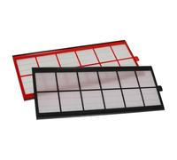 vhbw Lot de filtres Compatible avec Zehnder ComfoD 300, 350, 450 Appareil de Ventilation - Filtre à air G4 / F7 (2 pcs), Blanc/Rouge/Noir