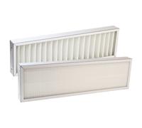 vhbw Lot de filtres remplacement pour Pluggit APFG4-460, APFGF7-460 pour appareil de ventilation - Filtre à air G4 / F7 (2 pcs), Blanc