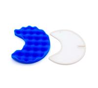 vhbw Lot de micro filtres en mousse pour aspirateur Samsung Navibot VCC8580, VCC8580H3S/XEG comme DJ97-00849B.