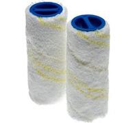 vhbw Lot de rouleaux en microfibre compatible avec Kärcher FC 3 Cordless, 3 Cordless Premium nettoyeur de sol - 2 pièces