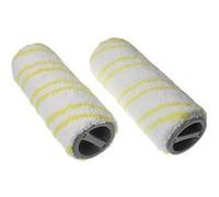 vhbw Lot de rouleaux pour pierres compatible avec Kärcher FC 7 Cordless Premium nettoyeur de sol - 2 pièces G