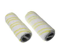 vhbw Lot de rouleaux pour pierres compatible avec Kärcher FC 8 Smart Signature Line nettoyeur de sol - 2 pièces