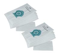 vhbw Lot de sacs + filtre avec 12 pièces compatible avec Miele Guard S1 Parquet XL aspirateur