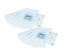vhbw Lot de sacs + filtre avec 12 pièces compatible avec Siemens VS51105, VS51103FF, VS51045, VS51046, VS51037EU, VS51037ID, VS51028FF aspirateur